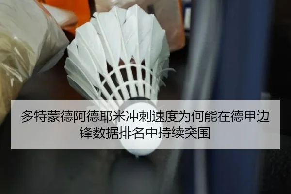 多特蒙德阿德耶米冲刺速度为何能在德甲边锋数据排名中持续突围